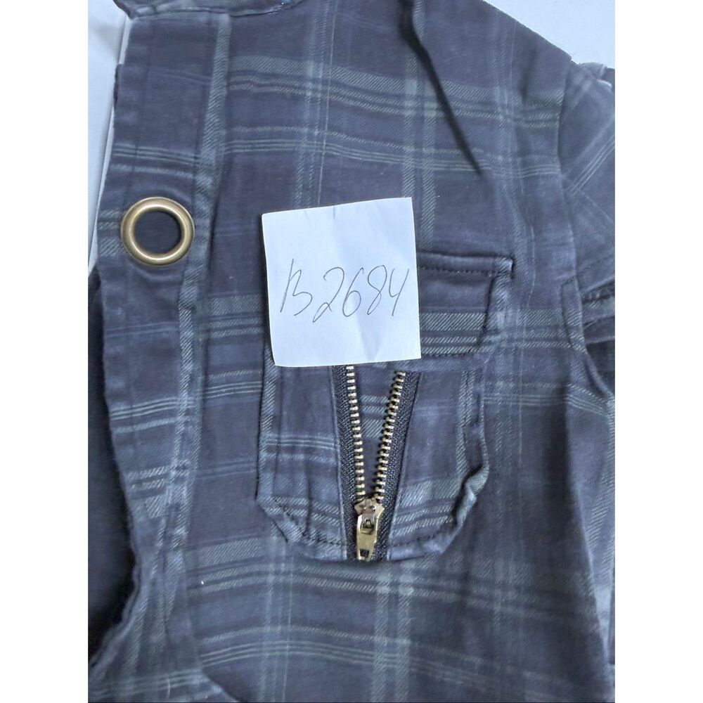 Vert + Rage Kids Plaid Vest & Shorts Set Girls Size L Gray Two Piece Outfit Note - Picture 12 of 12